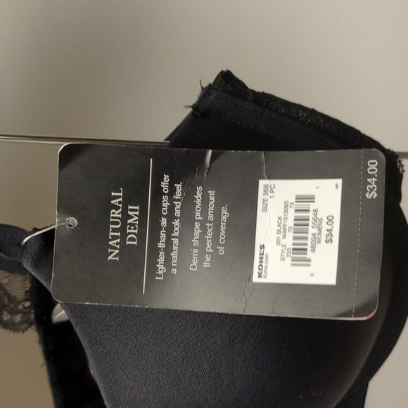 36B Apt 9 lace wing Demi Bra nwt - Picture 2 of 5